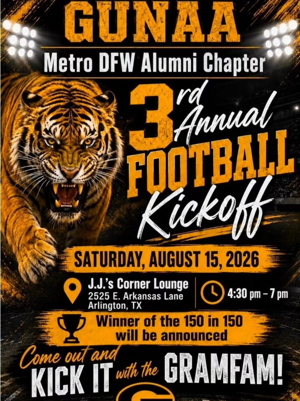3rd Annual Football Kickoff